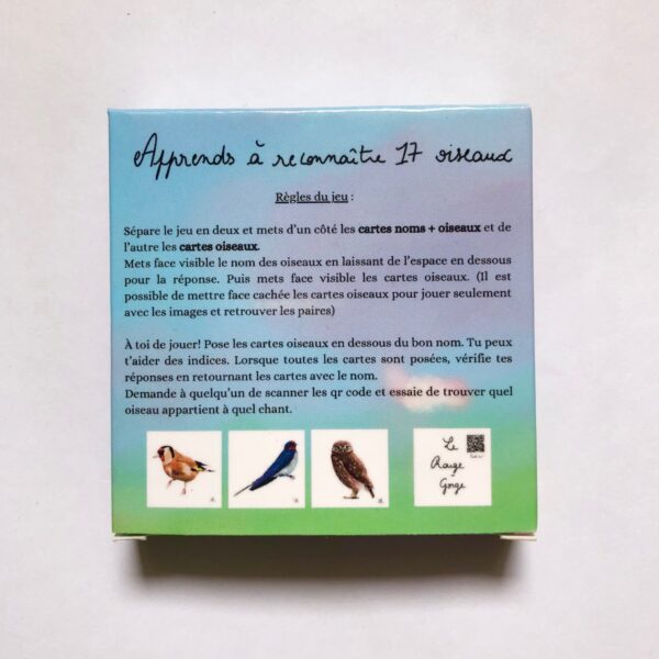 Mémo oiseaux