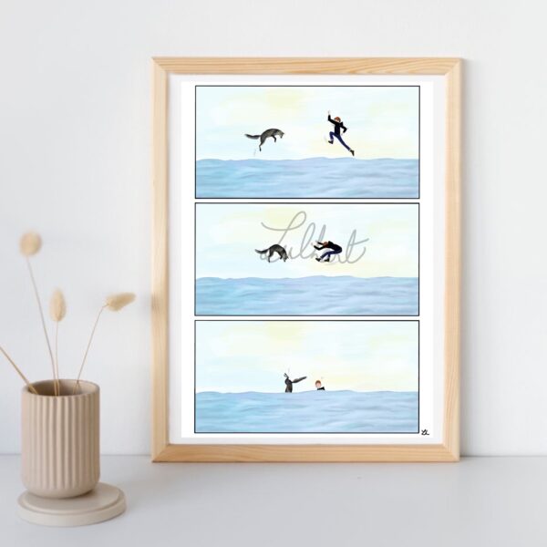 Illustration_sans_titre copie 4 Print A4 "Reflets d'enfants"
