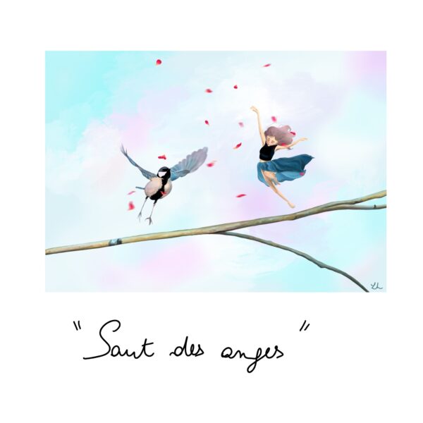 Illustration sans titre Impression A6 au choix