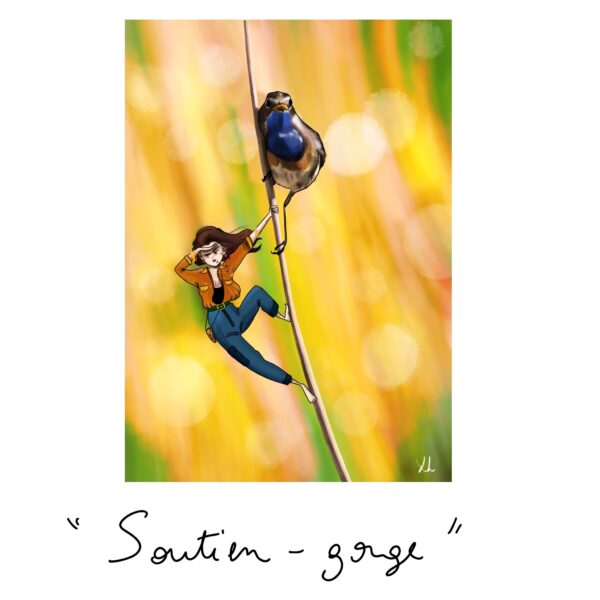 Illustration sans titre Impression A6 au choix