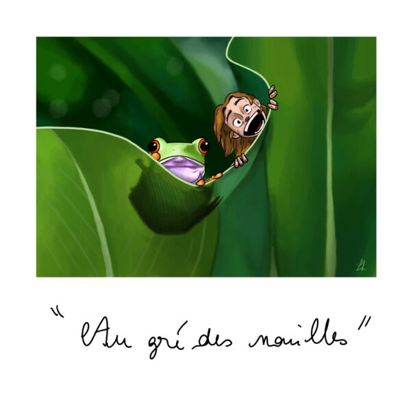 Illustration sans titre Impression A6 au choix